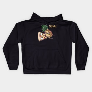 Pineapple on pizza Kids Hoodie